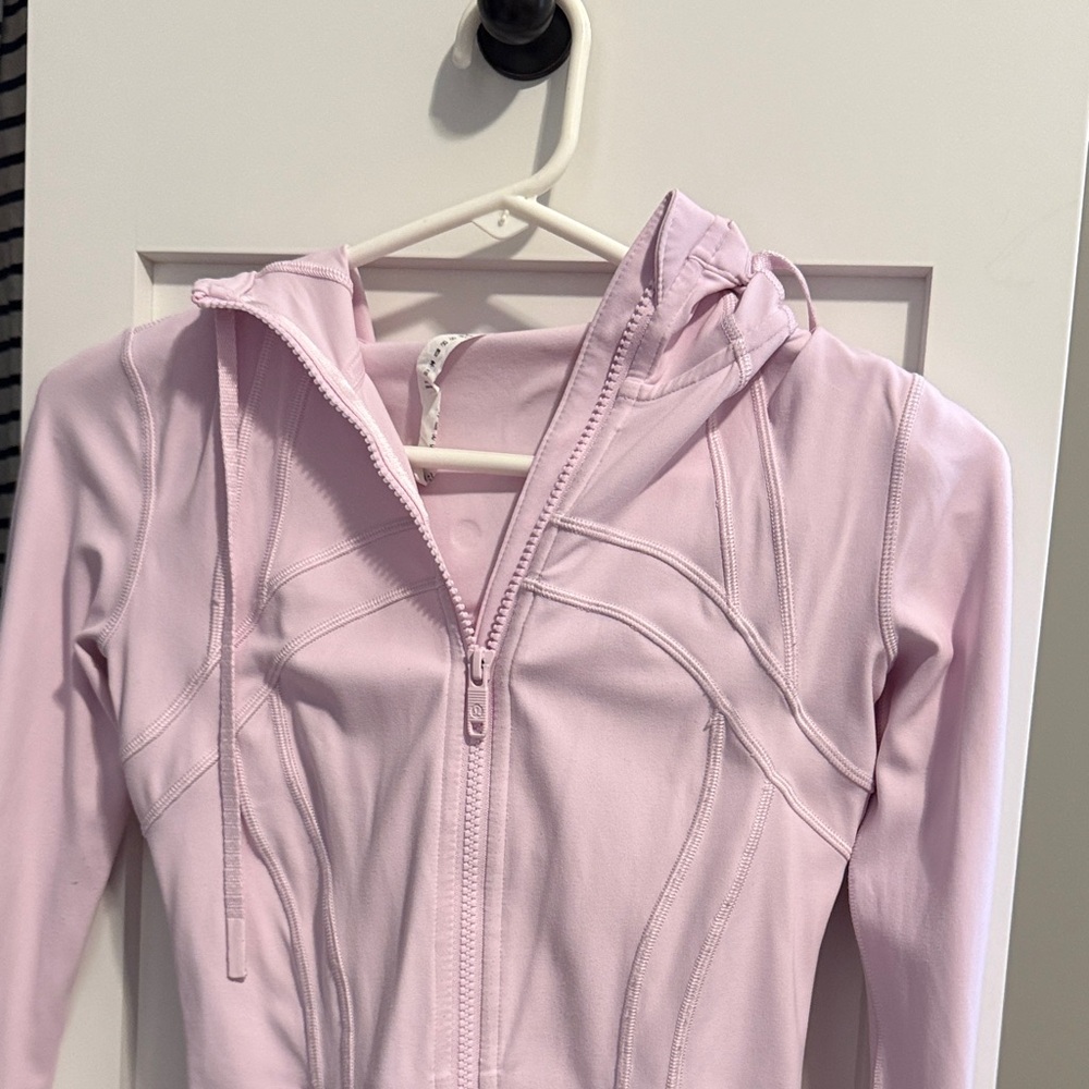 Lululemon Athletica Define Jacket in Light Pink